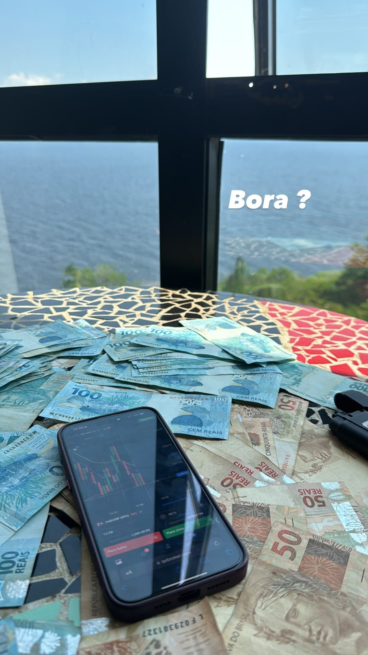 Resultado no mercado financeiro